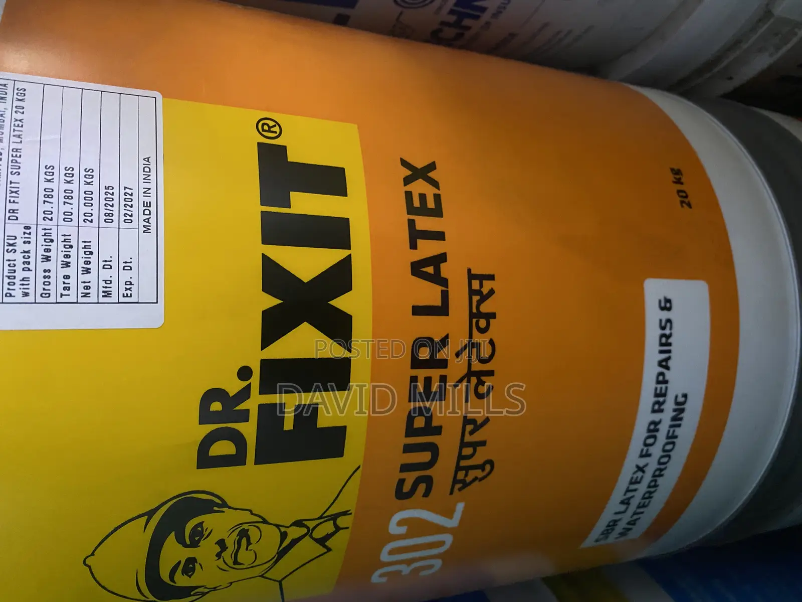 Dr Fixit Liquid Waterproof and Anti Salt Super Latex