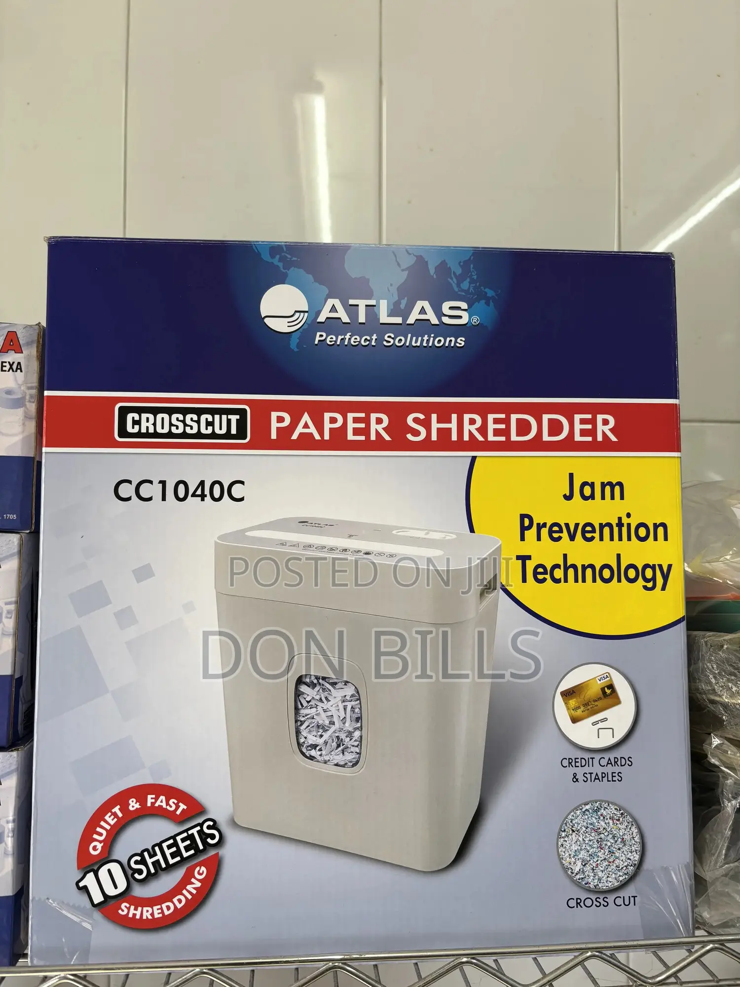 10 Sheets Paper Shredder