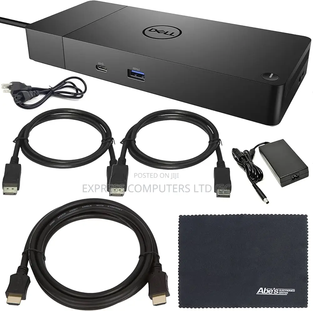 Dell Wd19s Docking Station With 180w Power Adapter and 130w Power