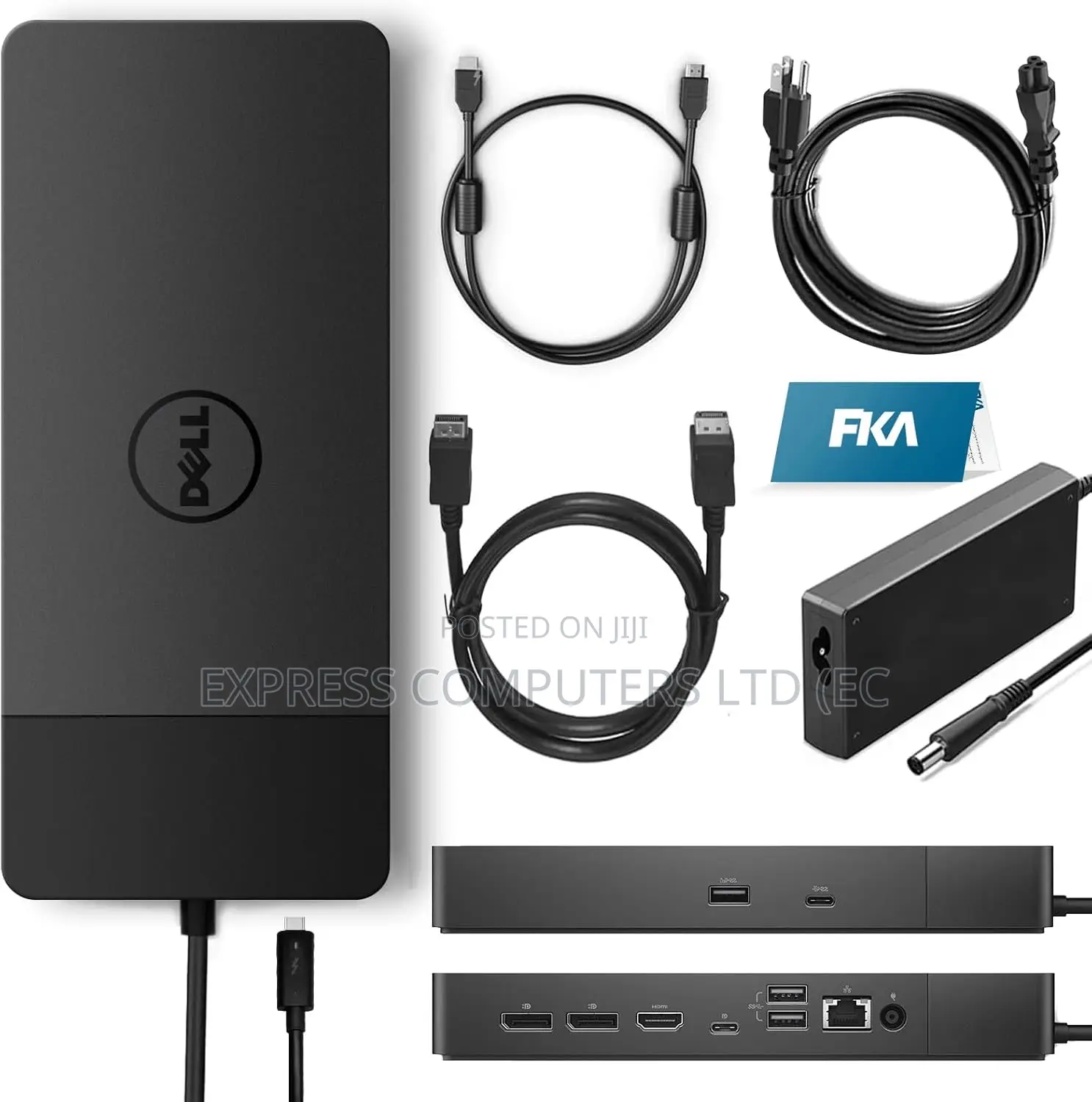 Dell Wd19s Docking Station With 180w Power Adapter and 130w Power