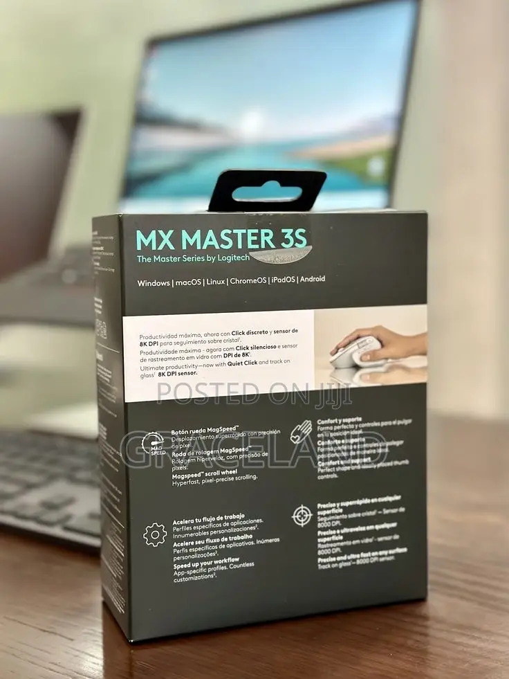 This Is Original Logitech Mx Master 3s Wireless Mage Speed