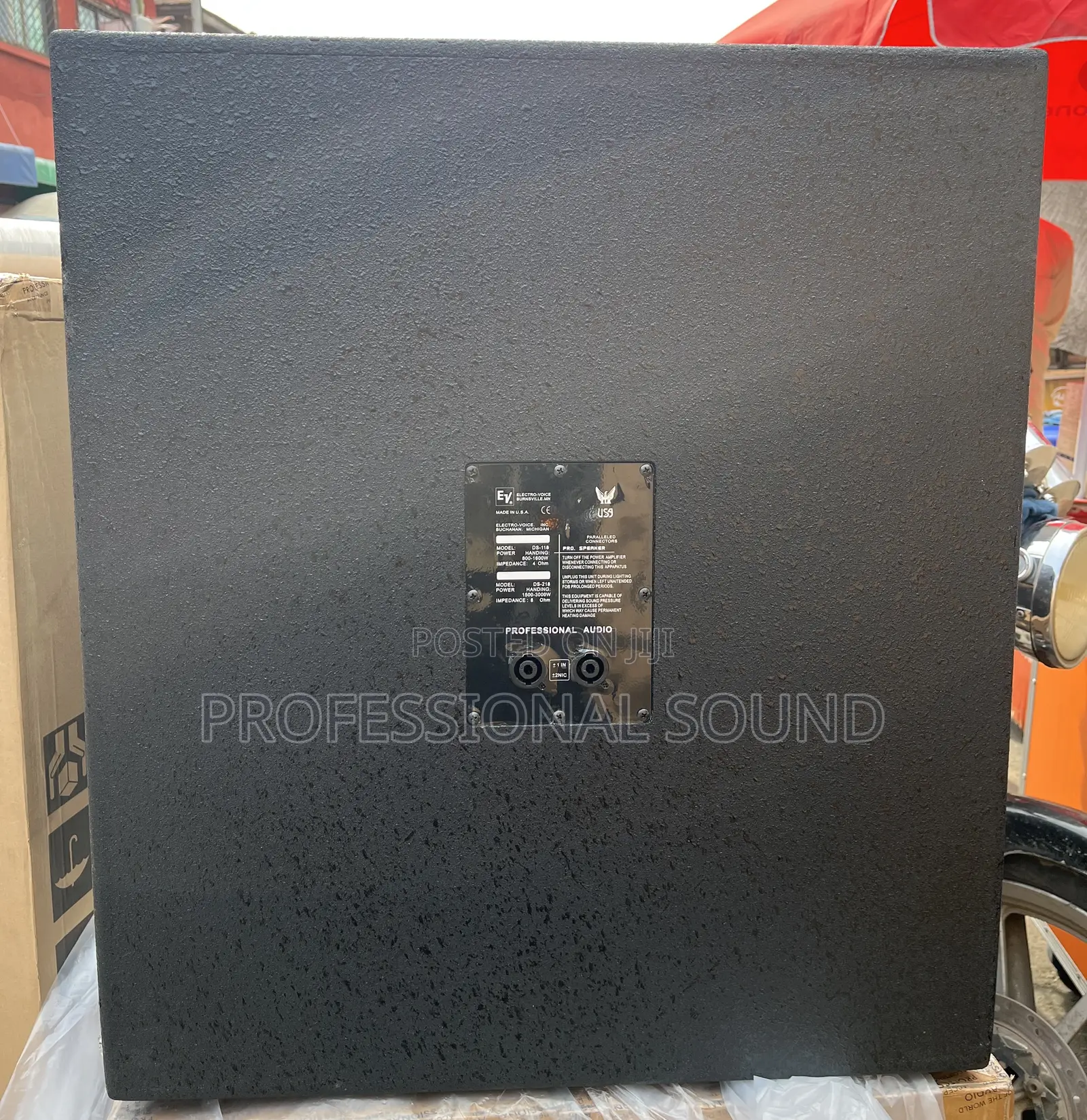 Electro-Voice (Ev) Professional Audio Single Bass Speaker