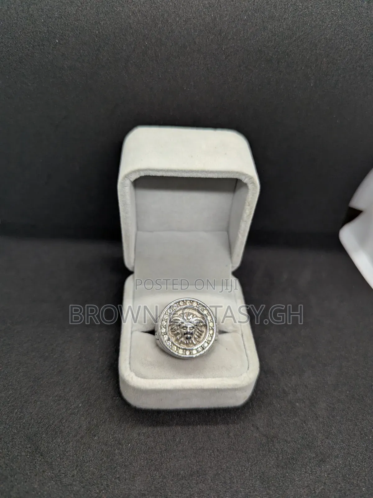 Versace Stainless Steel Rings (Swipe for More)