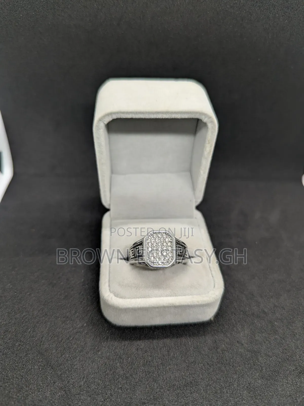 Iced Versace Ring
