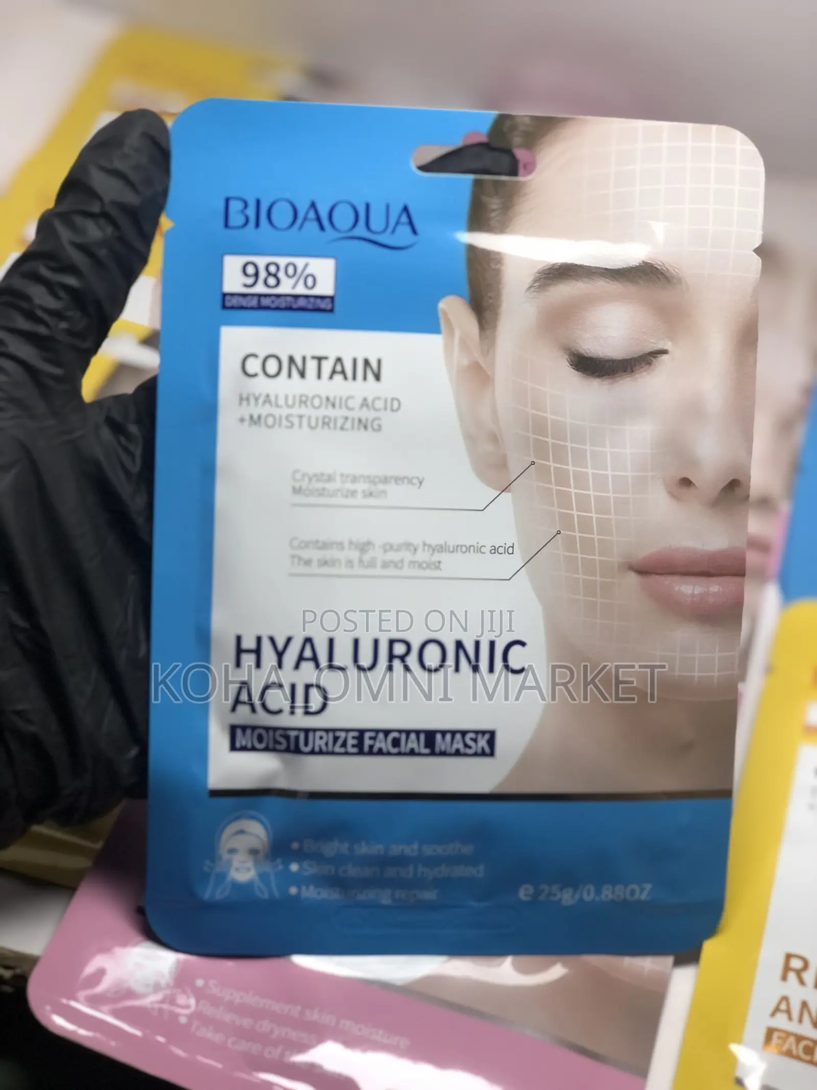 10 PCS Medicated Face Sheet Masks