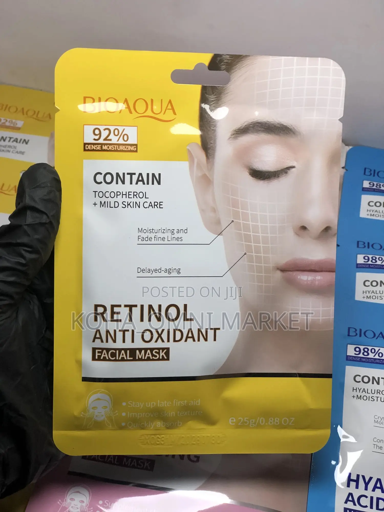 10 PCS Medicated Face Sheet Masks