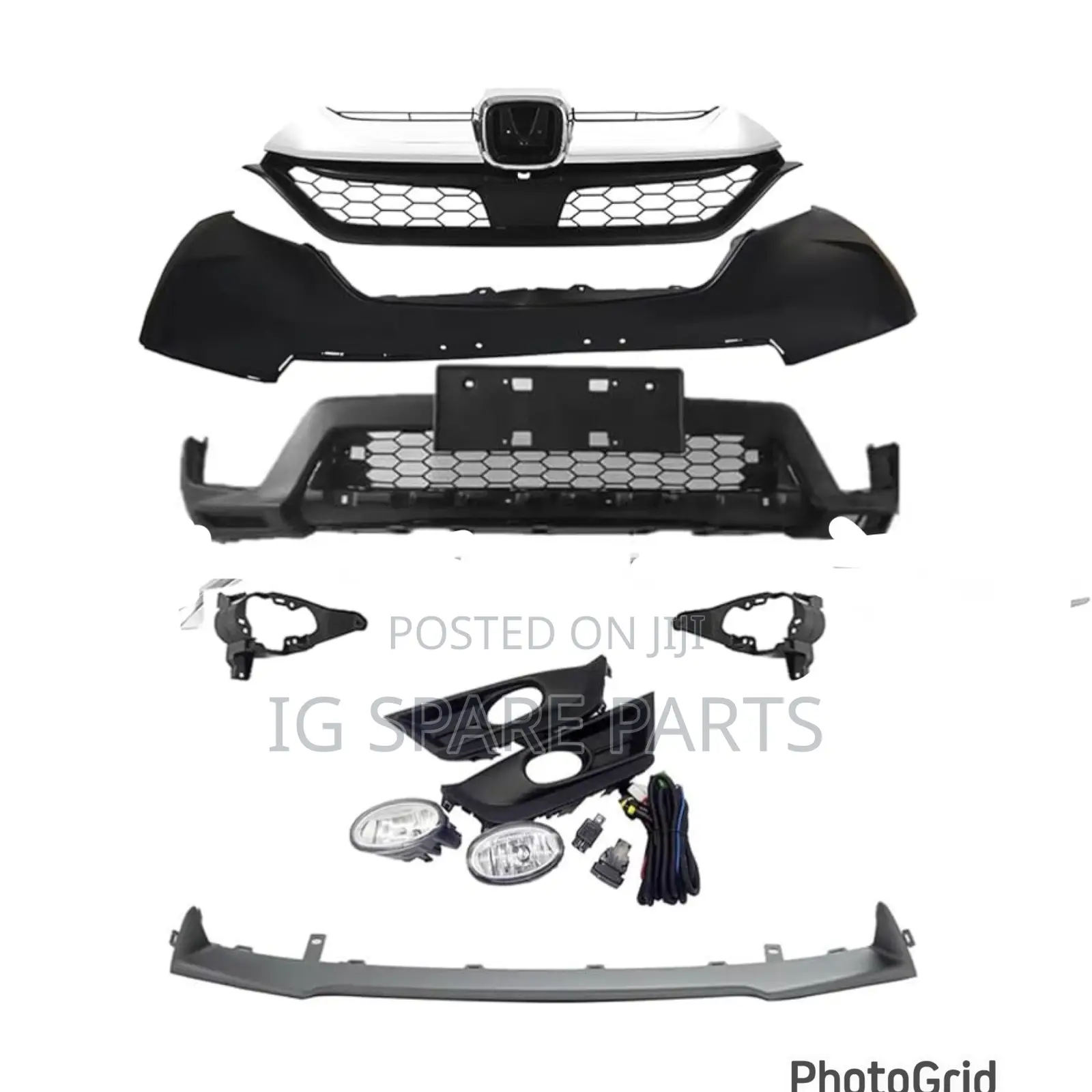 Honda Crv 17-19 Front Bumper Complete