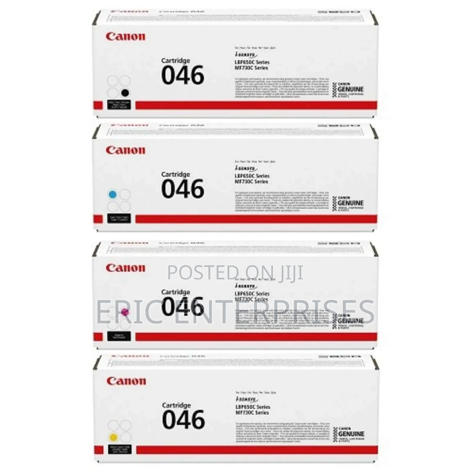 Canon 046 Toner Colors