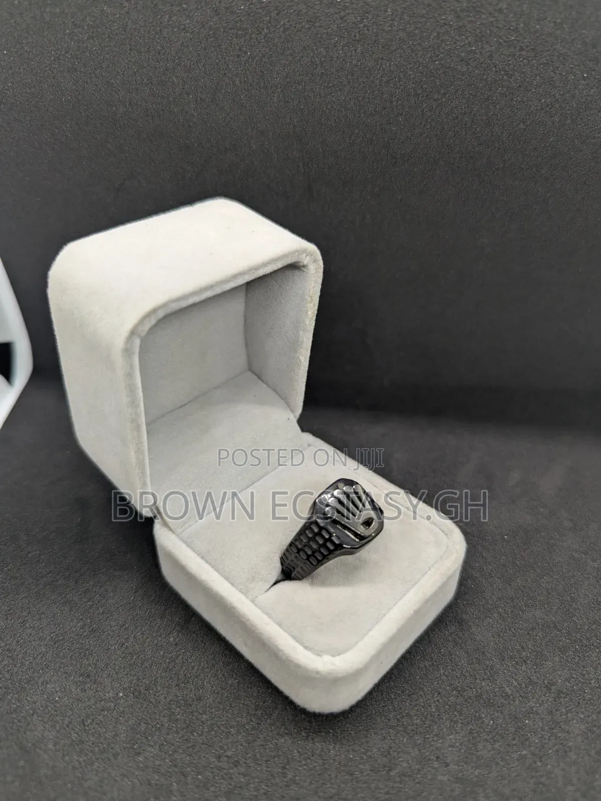 Rolex All Black Fashion Ring