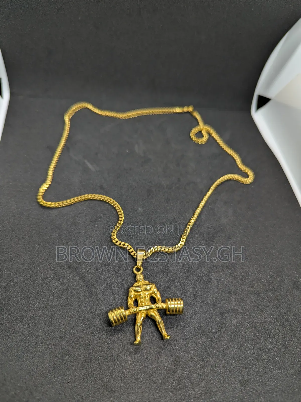 Weightlifter Necklace