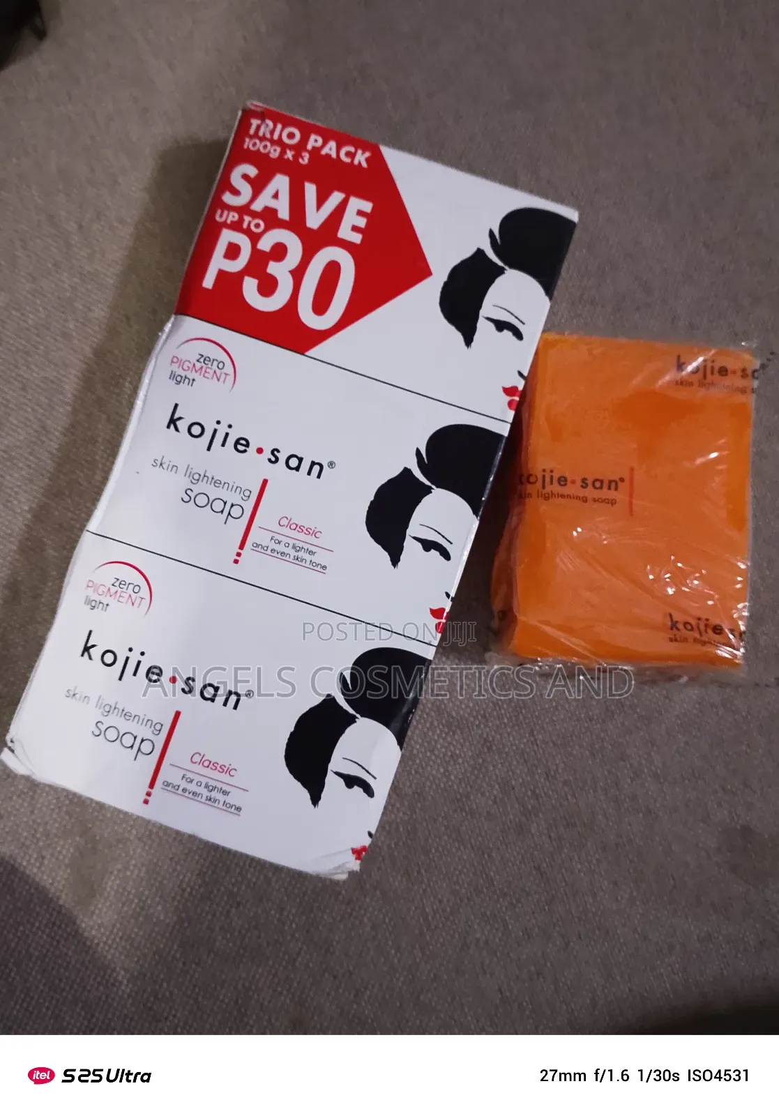 Original Kojie Sans Bar Soap Trio Pack