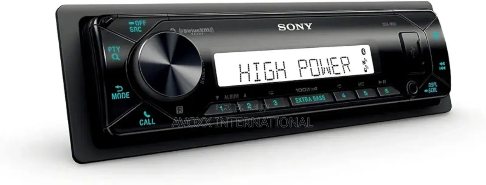 Sony Dsx-m80 High Power Marine Digital Receiver W/Bluetooth Siriusxm