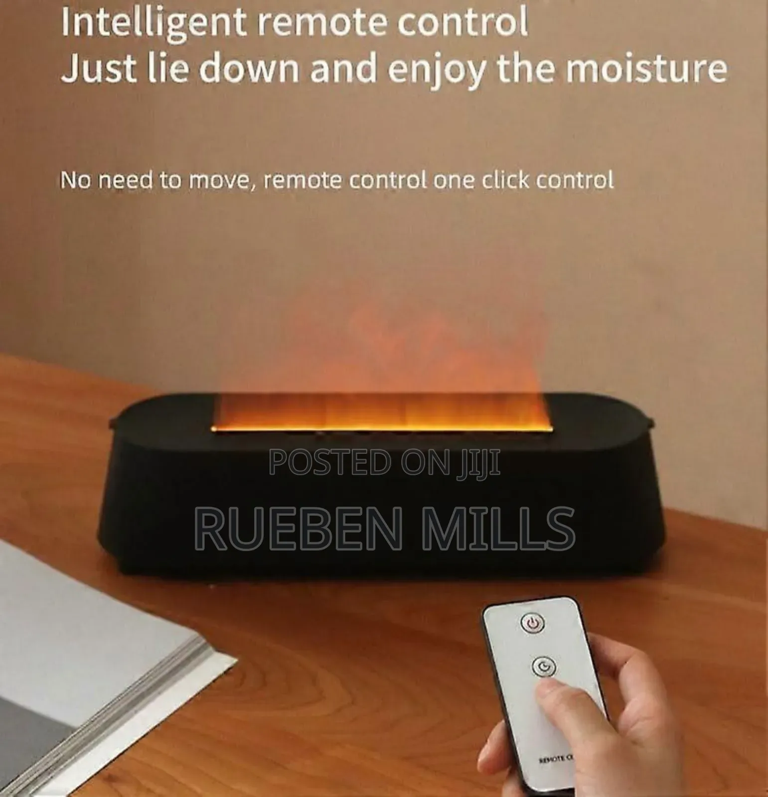 Eprolo Colorful Flame Humidifier Essential Oil Aroma Diffuser
