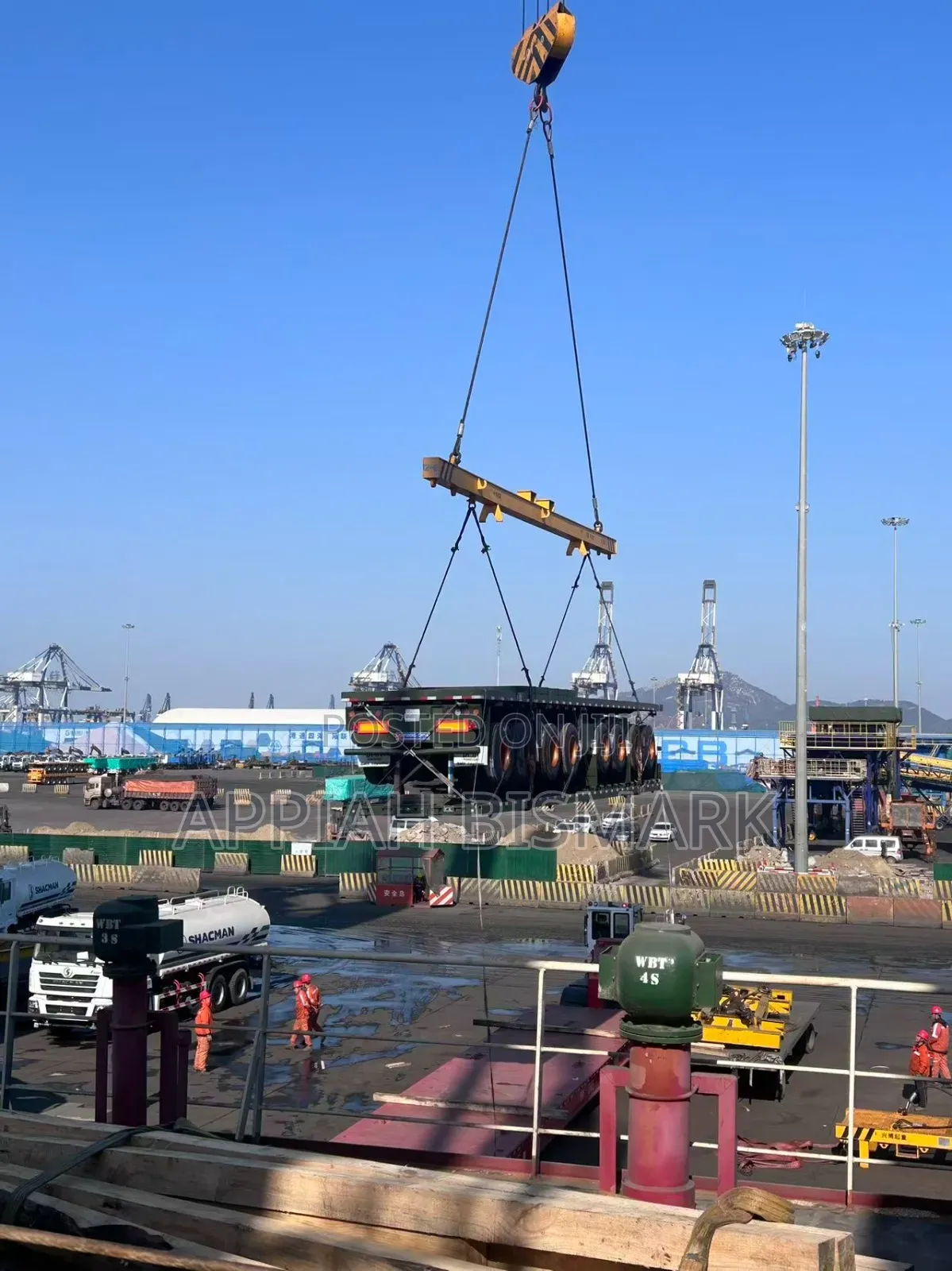 4 Axel China Trailers