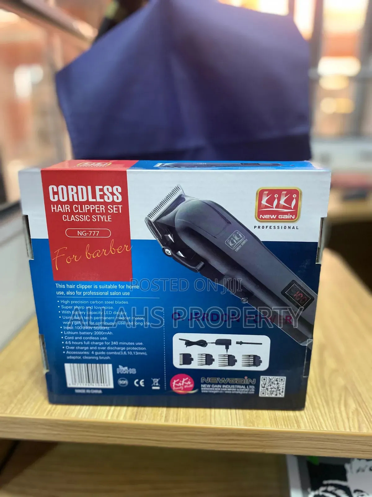 Cordless Hair Clippers Set