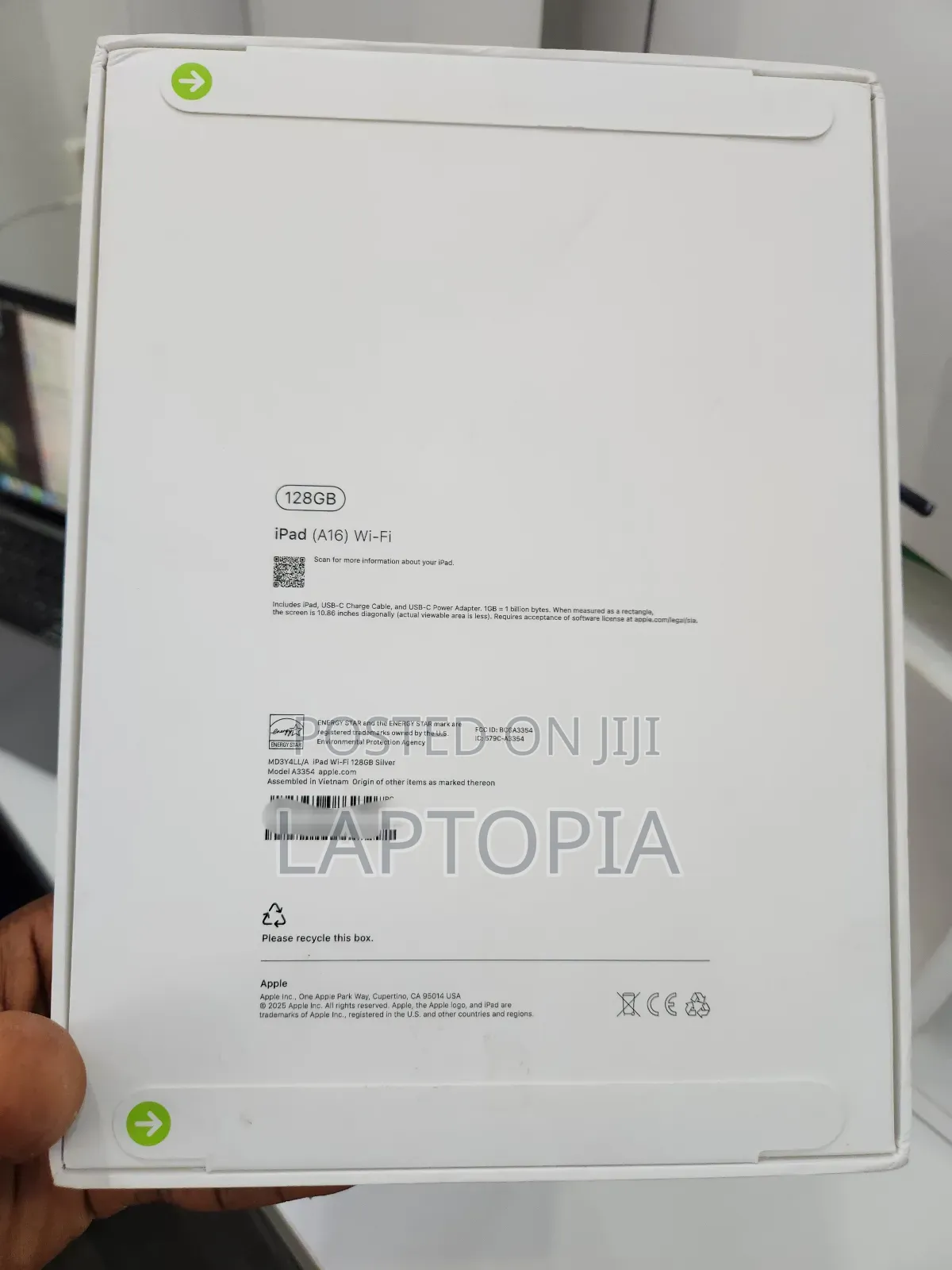 New Apple iPad (2025) 128 GB Silver