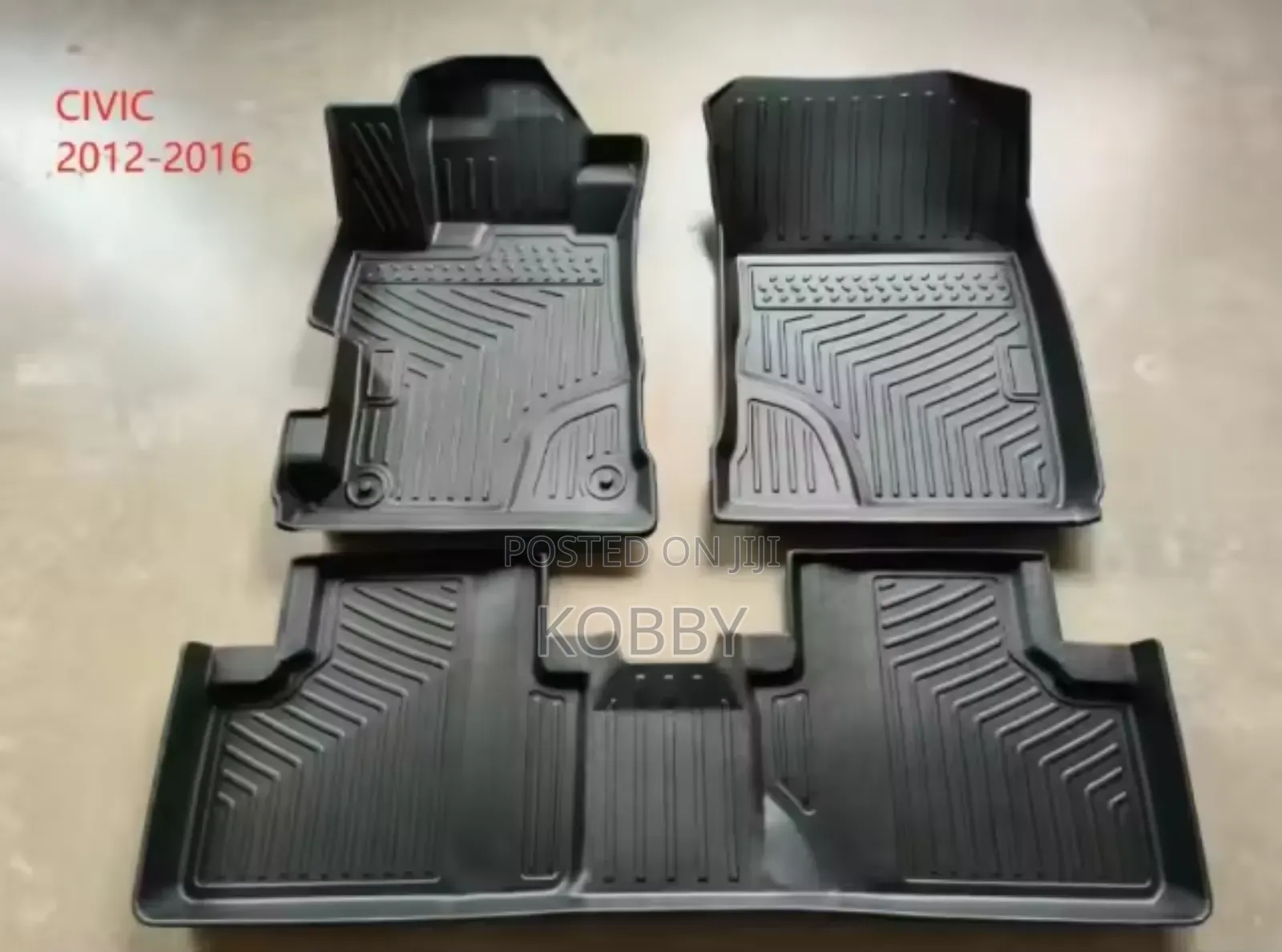 2016 - 2021 Honda Accord 10th Gen 3d 5d Floor Mat