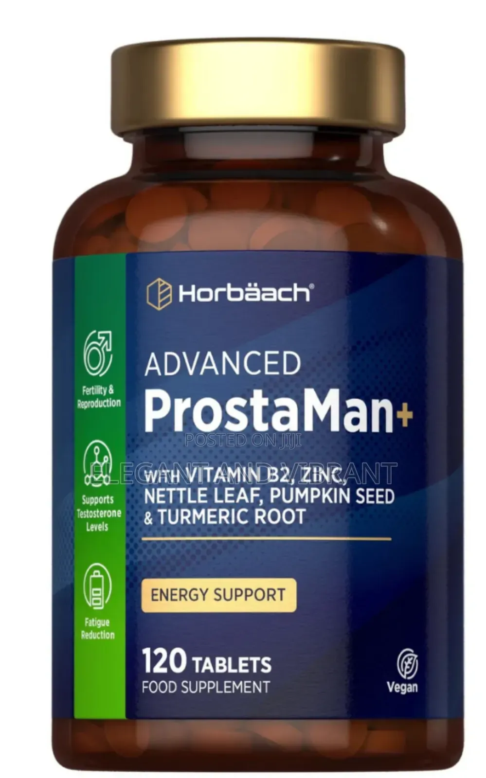 Advanced Prostaman+ Supplement For Men | 120 Tablets