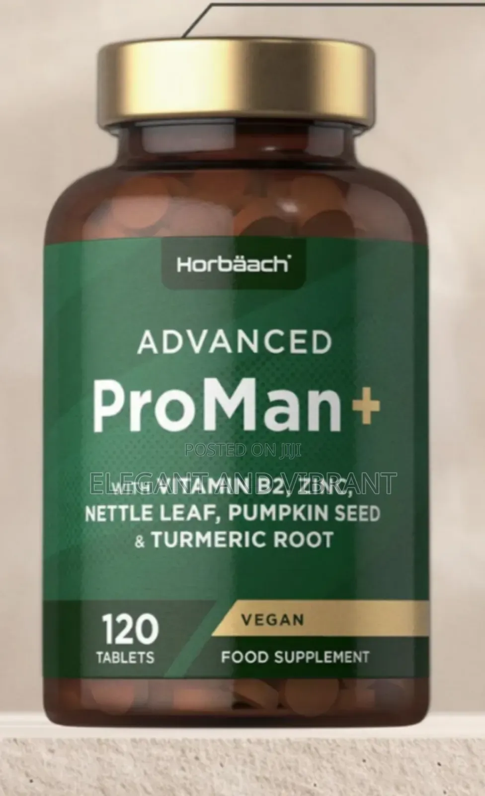 Advanced Prostaman+ Supplement For Men | 120 Tablets