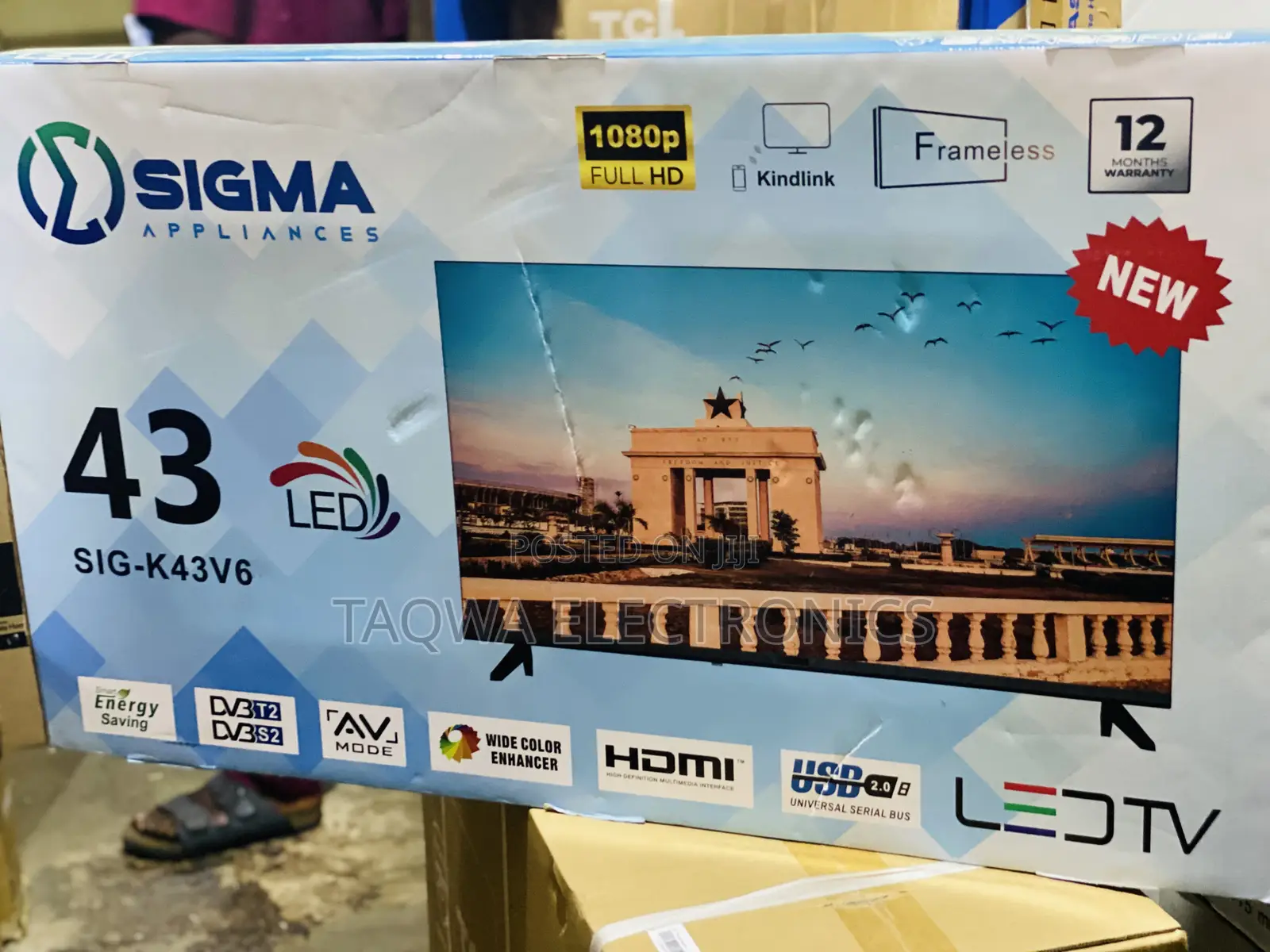 Sigma 43” Digital Satellite Tv