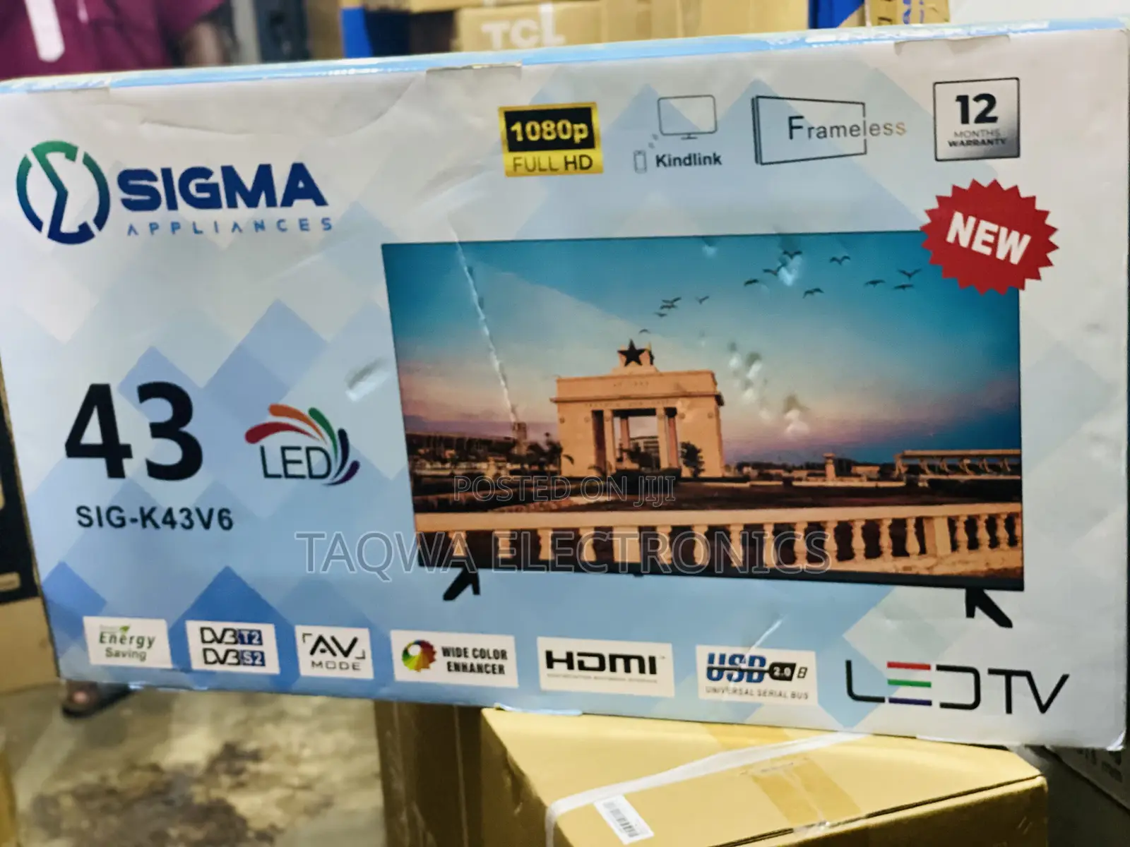 Sigma Tv ,43- Inches Digital Satellite
