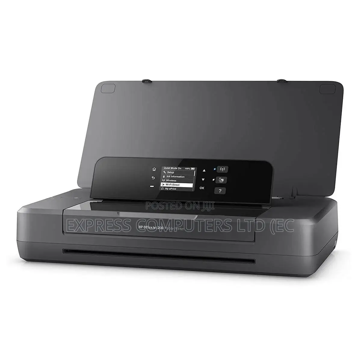 Hp Officejet 200 Portable Mobile Printer,Wireless,Rechargeable Battery