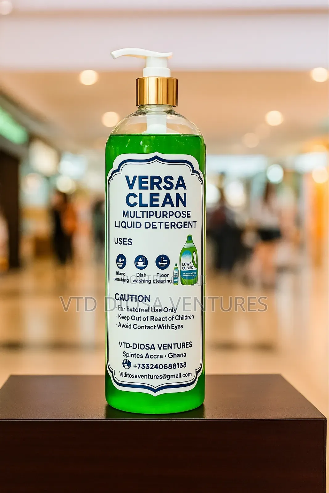 Versa Clean Multipurpose Liquid Soap Small Size