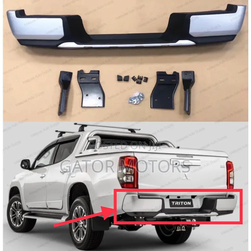 Mitsubishi L200 Triton 2019 2020 2021 2022 Back Bumper