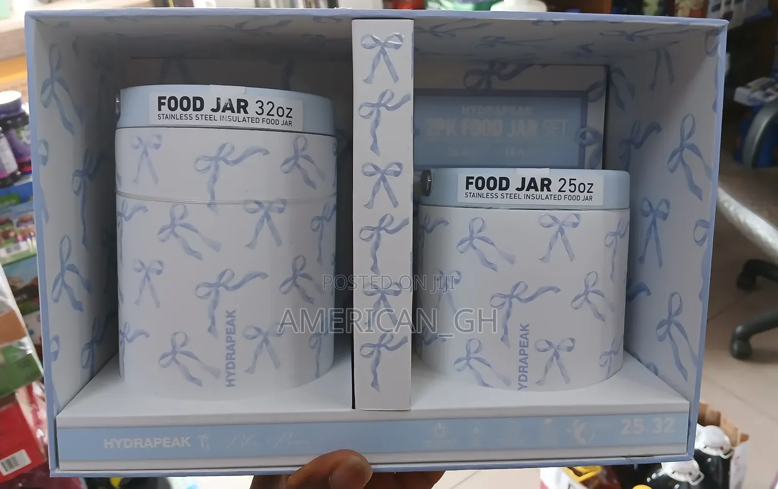 Hydrapeak Food Jar, 32oz and 25oz(10hrs Hot)