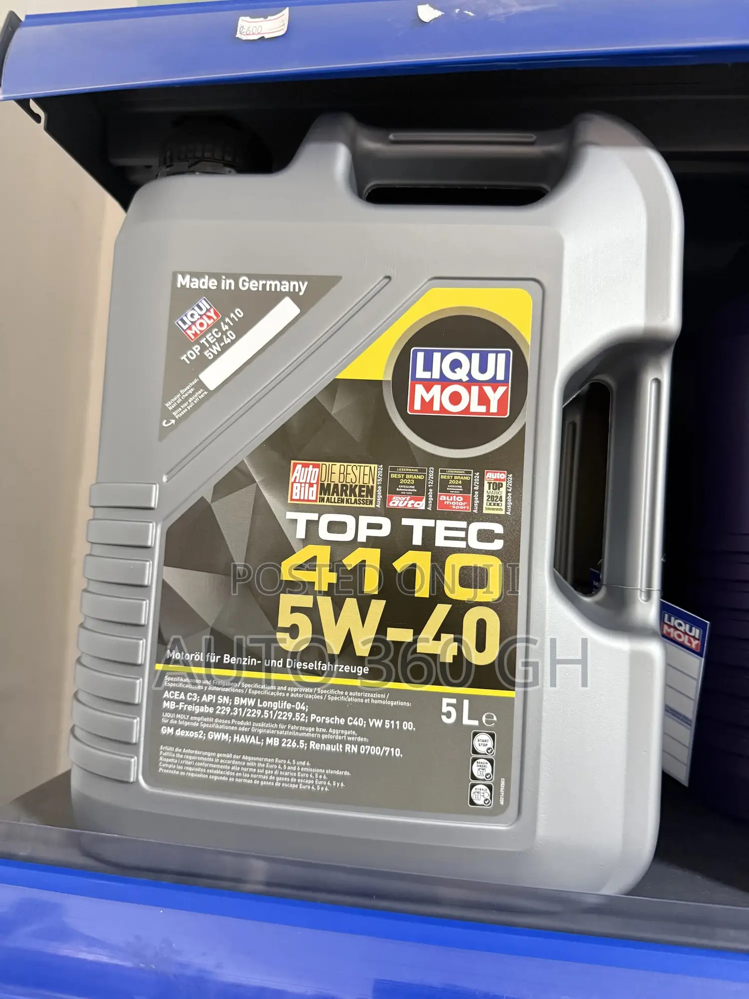 Liqui Moly Top Tec 4110 5w-40 5l