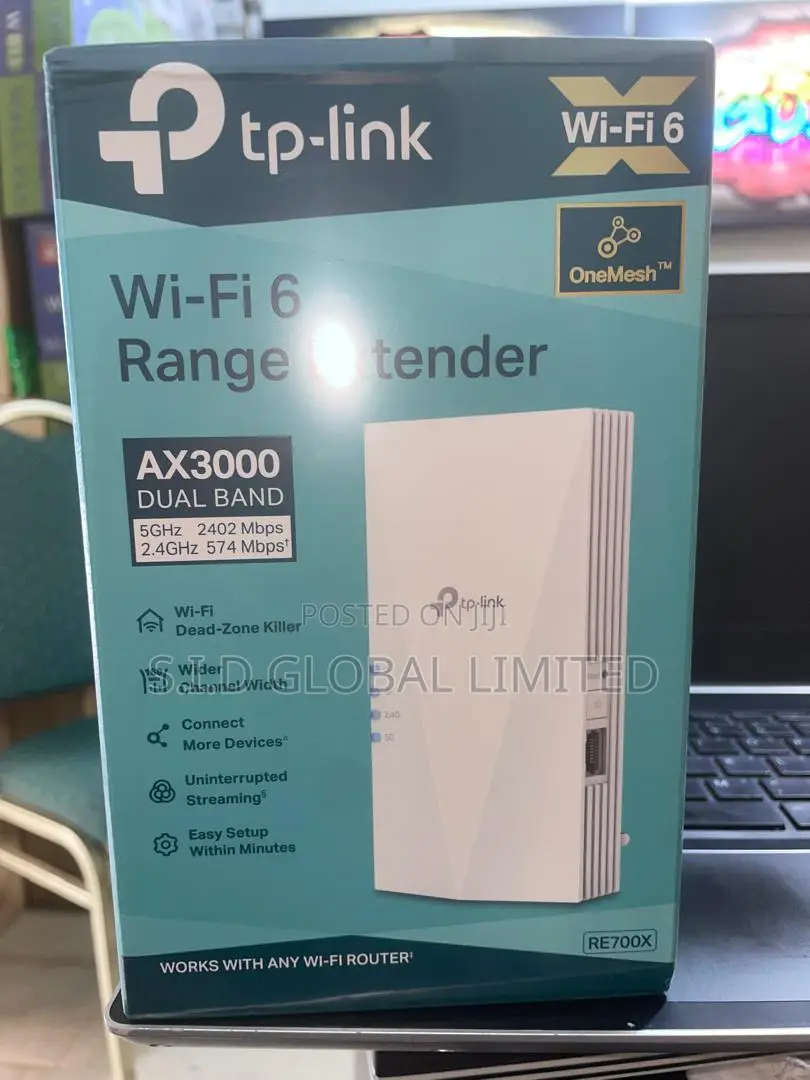 Tp-link Re700x Ax3000 Mesh Wifi 6 Extender