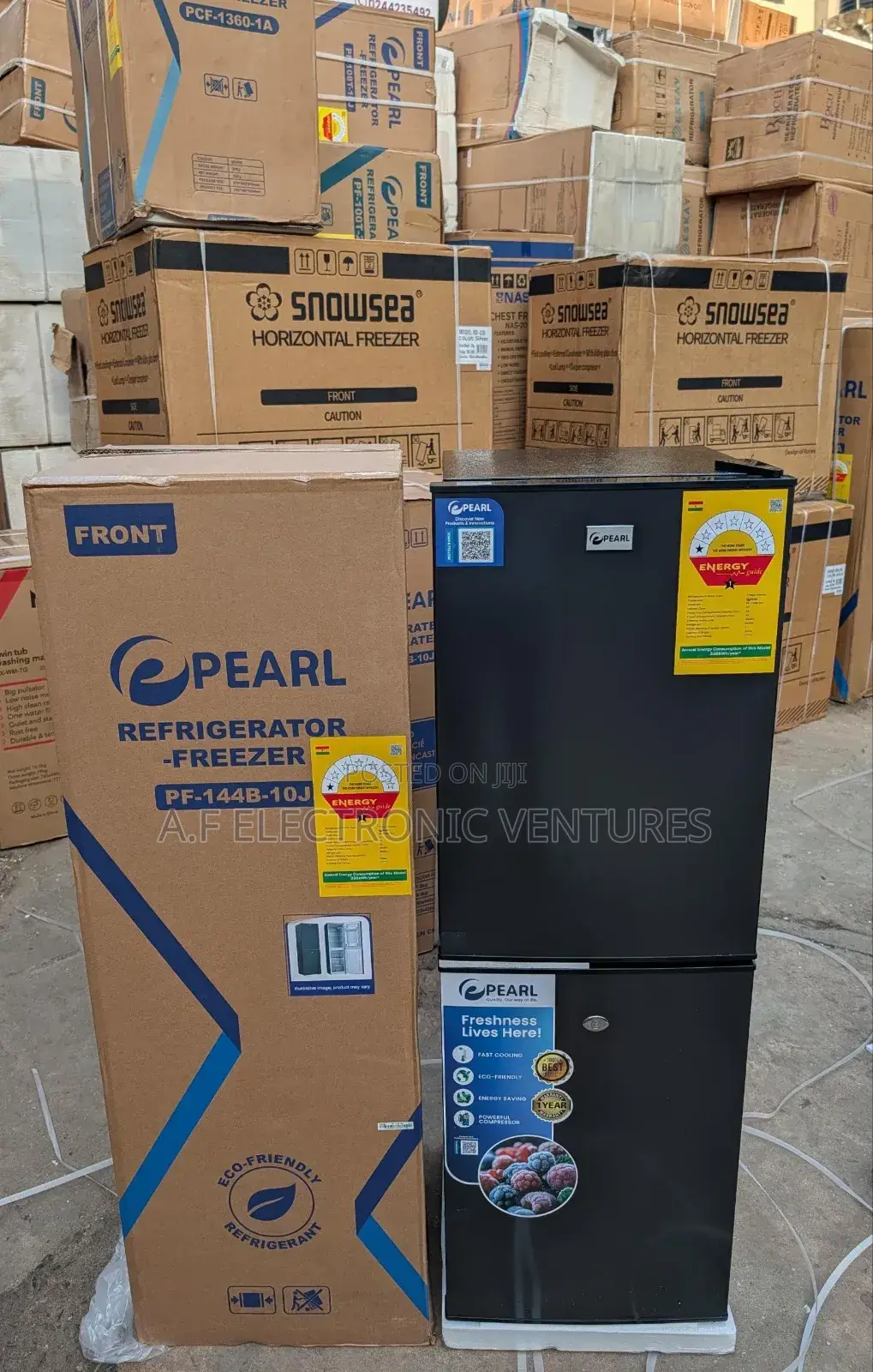 Pearl 102-Litres Refrigerator(Pf-144b)