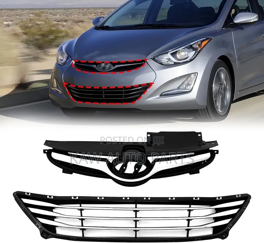 2012,2013,2014,2015,2015 Top And Lower Grille For Hyundai Elantra