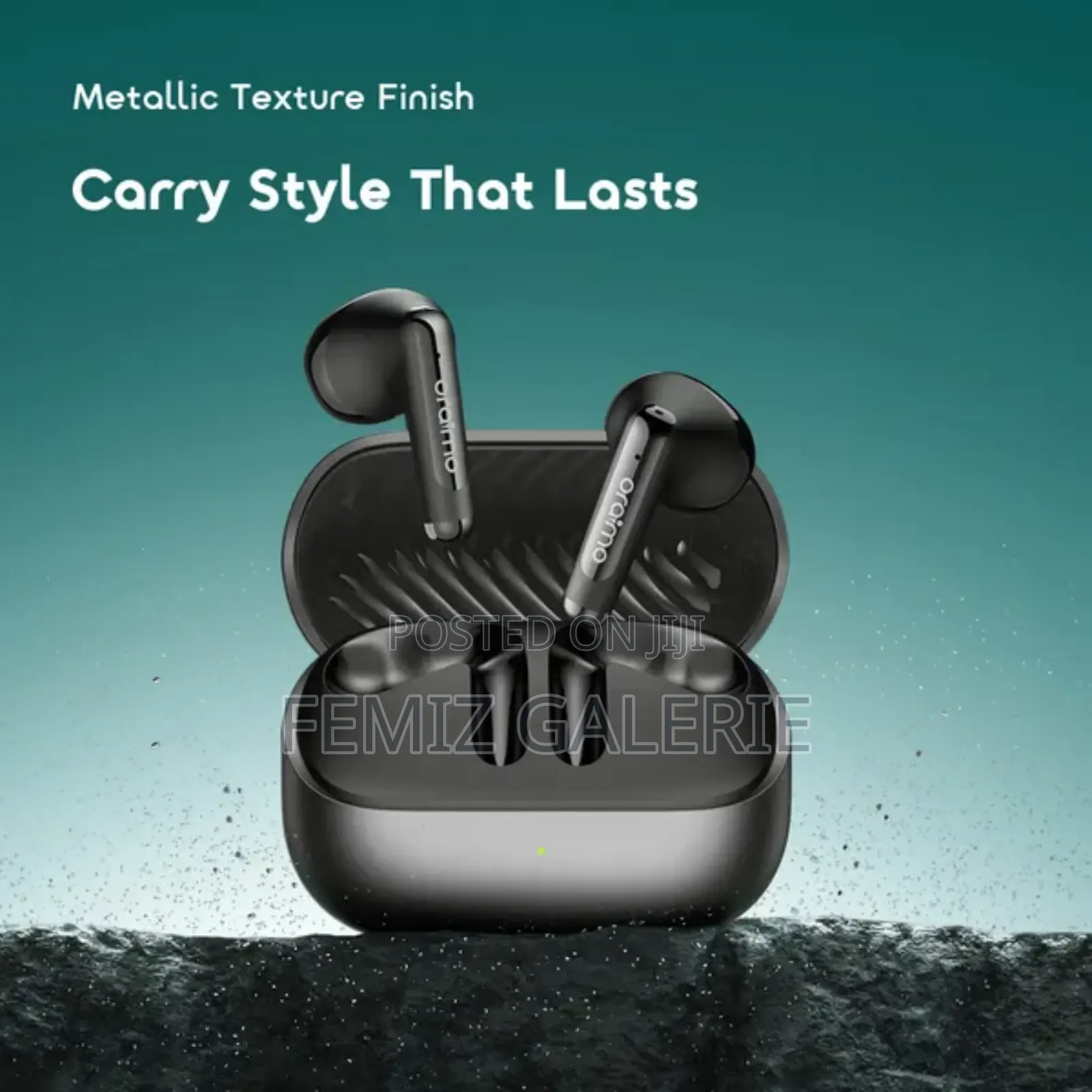 Oraimo Spacebuds Air+ Metallic Texture Ipx4 True Wireless Earbuds