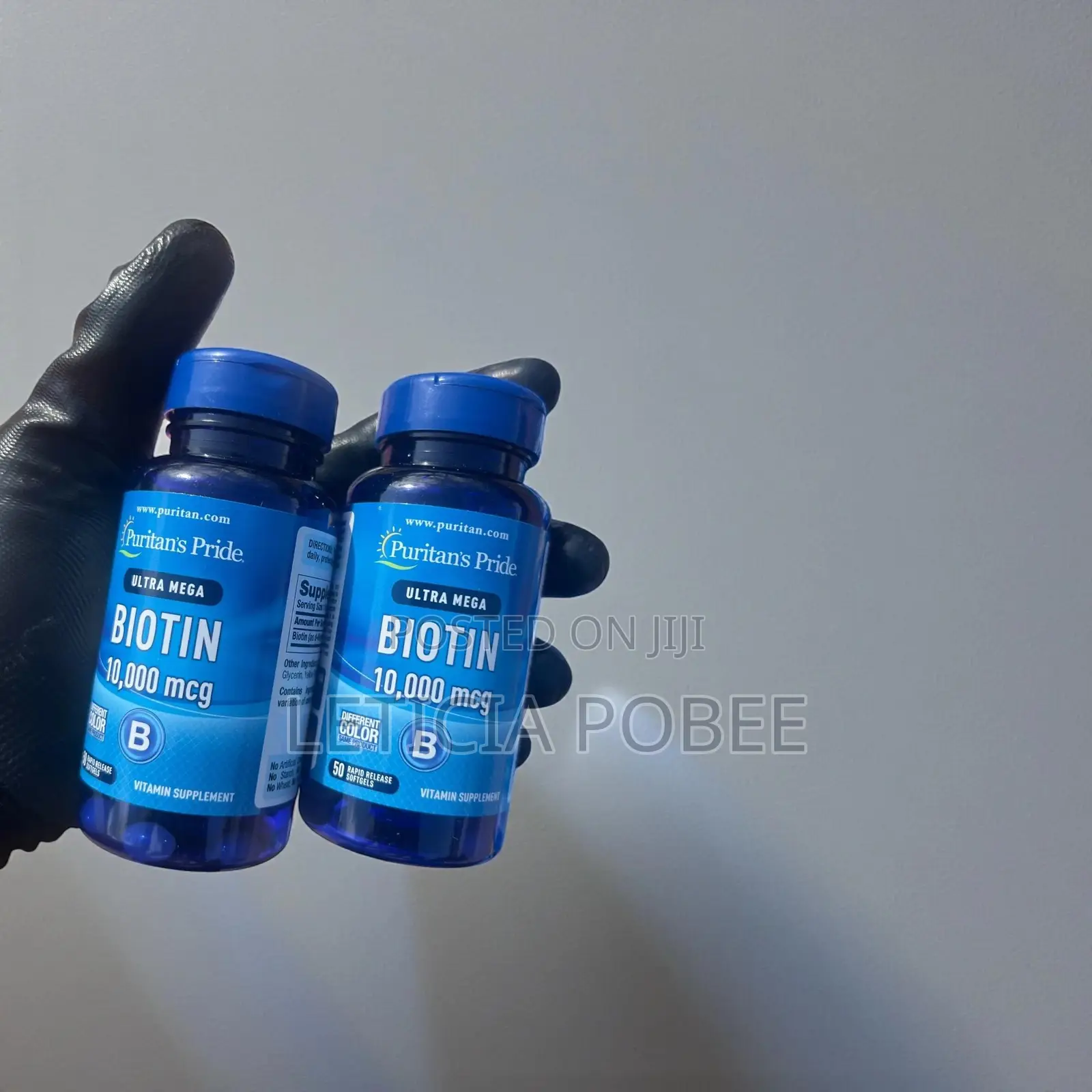 Puritan’S Pride Ultra Mega Biotin10,000mcg—Premium Hair Nail Support