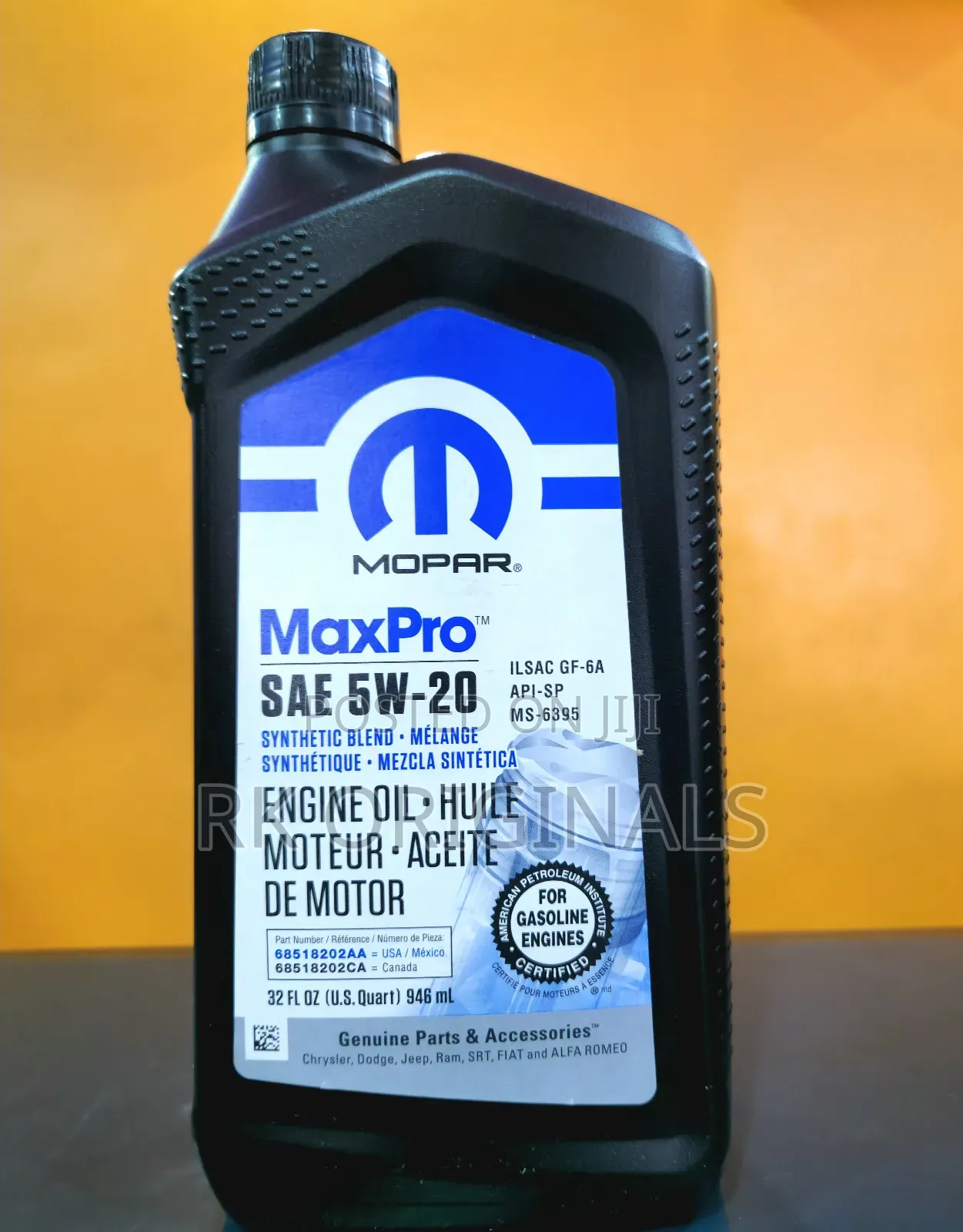 Mopar 5w20 1l Engine Oil Imported From Usa🇺🇸