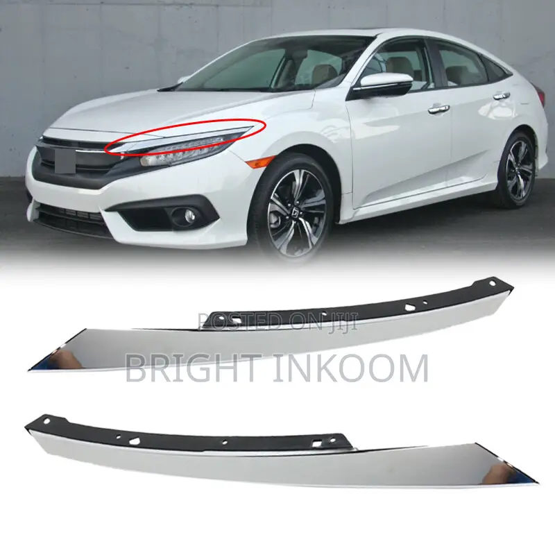 Honda Civic 2016 2017 2018 Highlights Chrome