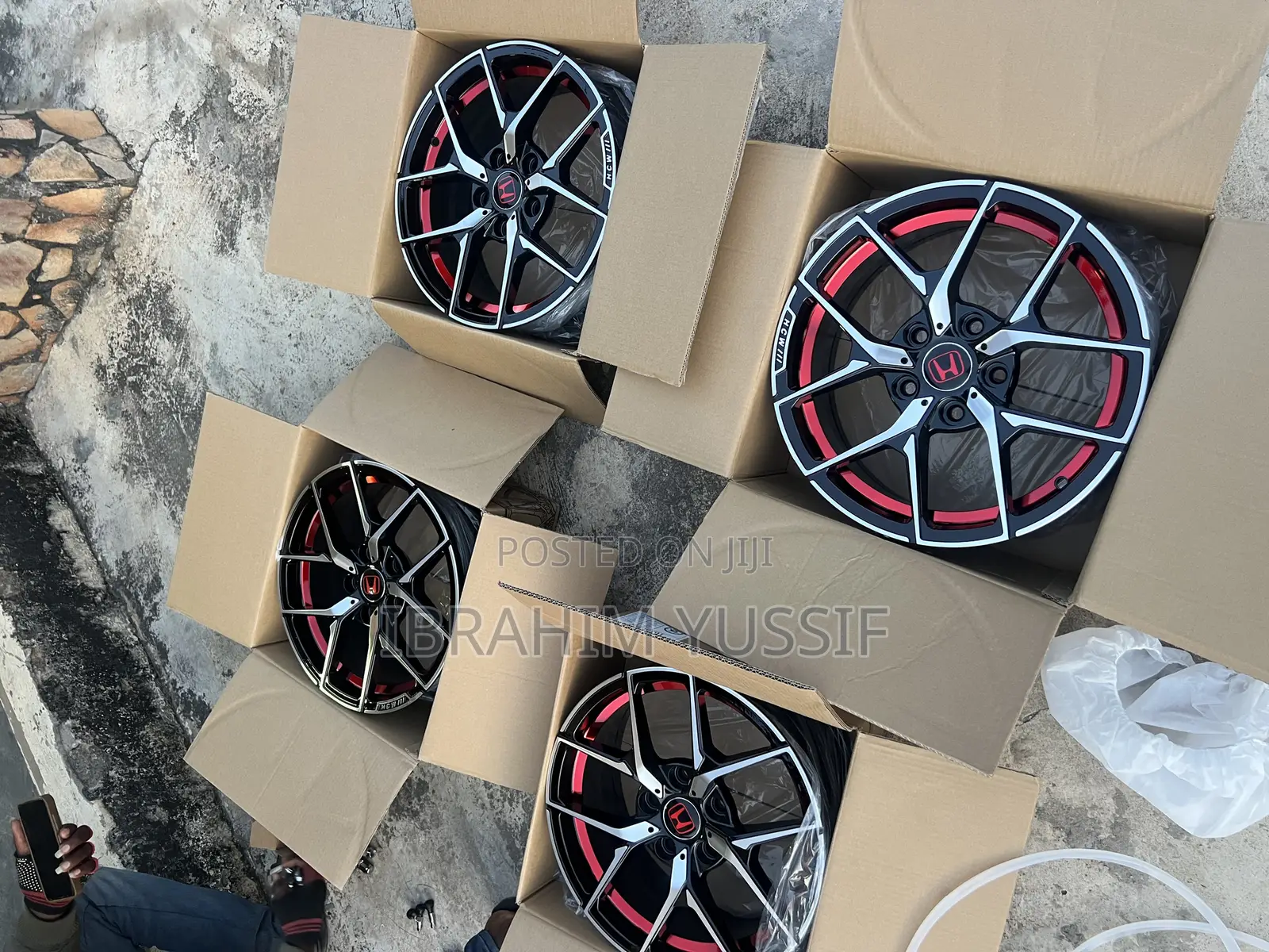 Honda Rim Set Available