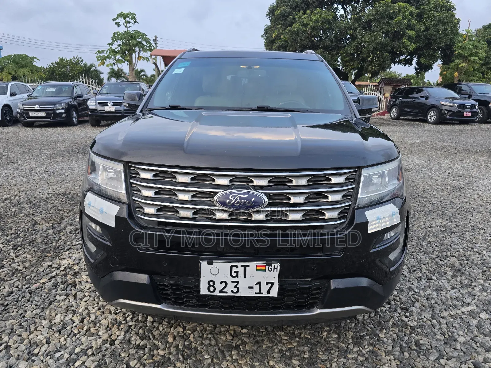 Ford Explorer XLT 4dr FWD (2.3L 4cyl 6A) 2017 Black