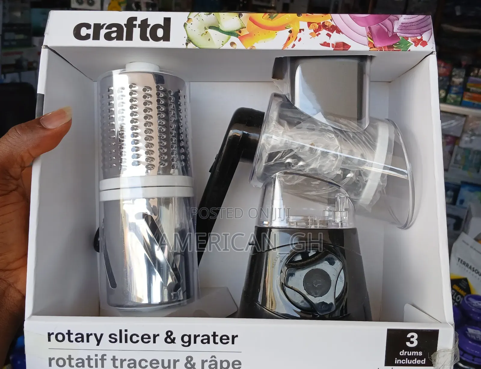 Crafted Rotary Slicer And Grater