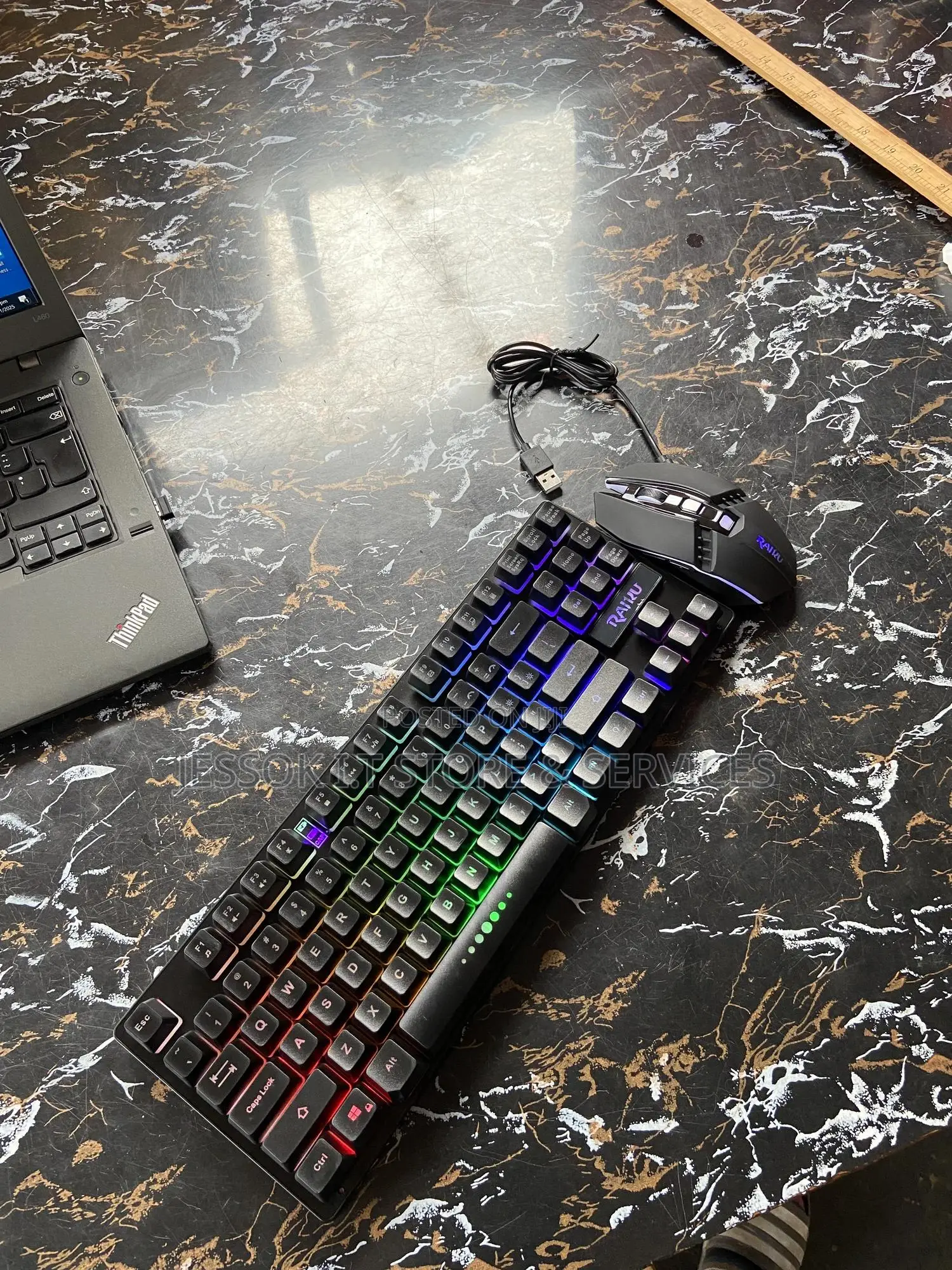 Wireless Mouse And Keyboard Rechargeable R905