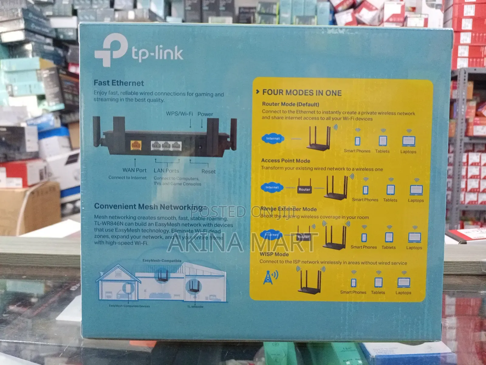 Tp Link Multi Mode Wifi Router 300mbps Tl-Wr846n