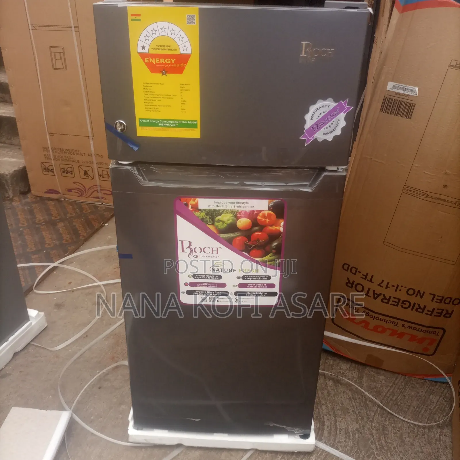Roch (Rfr-135dt-I) 115 Litres Top Freezer Refrigerator