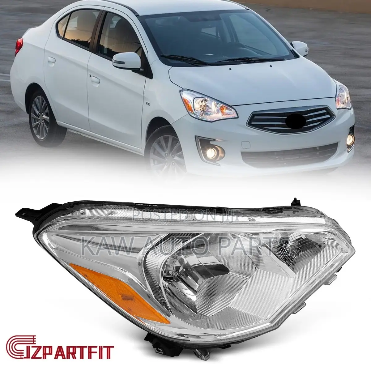 2017,2018,2019,2020 Headlight For Mitsubishi Mirage Saloon