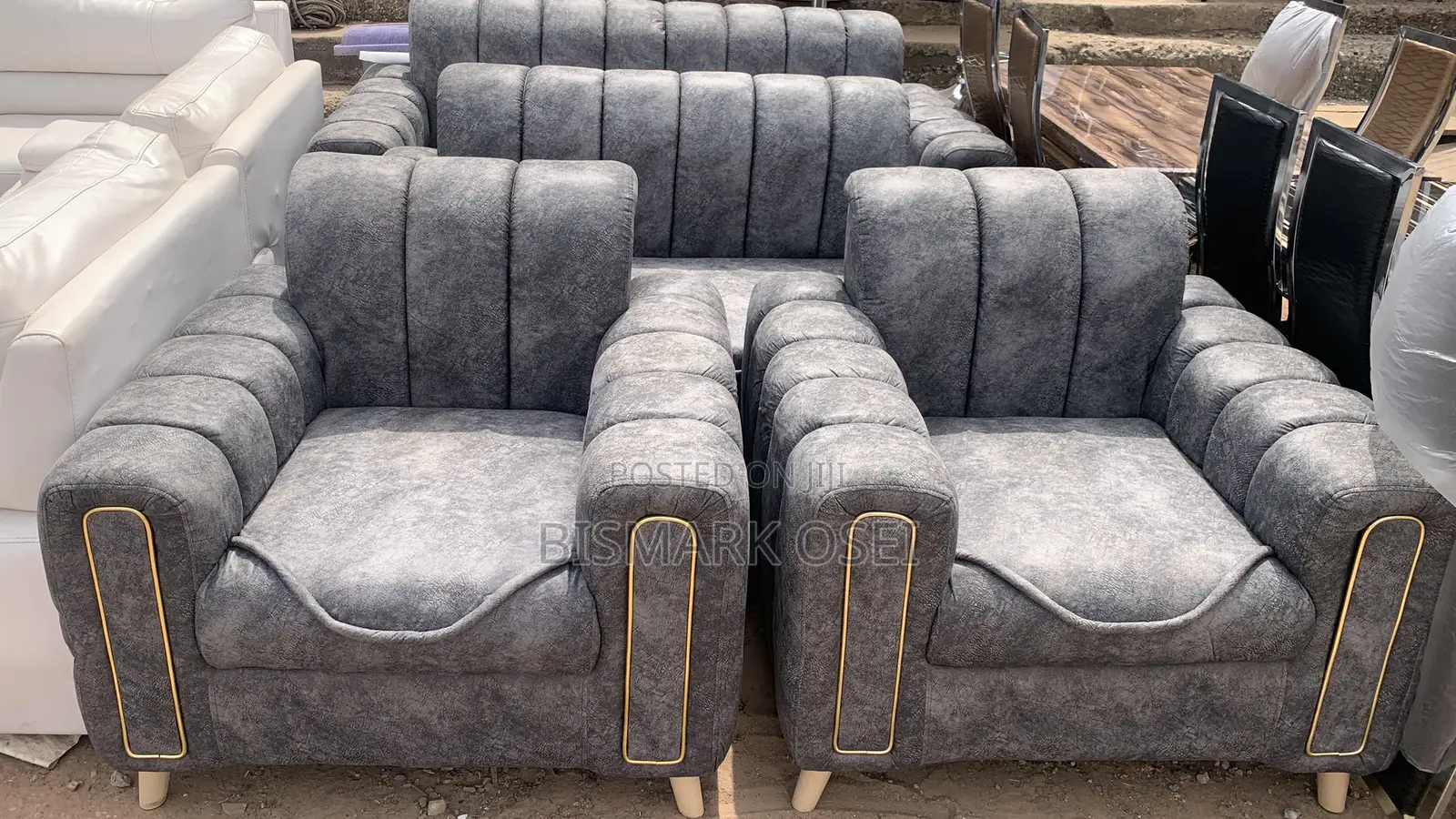 A Set of Comfortable and Beautiful Sofa