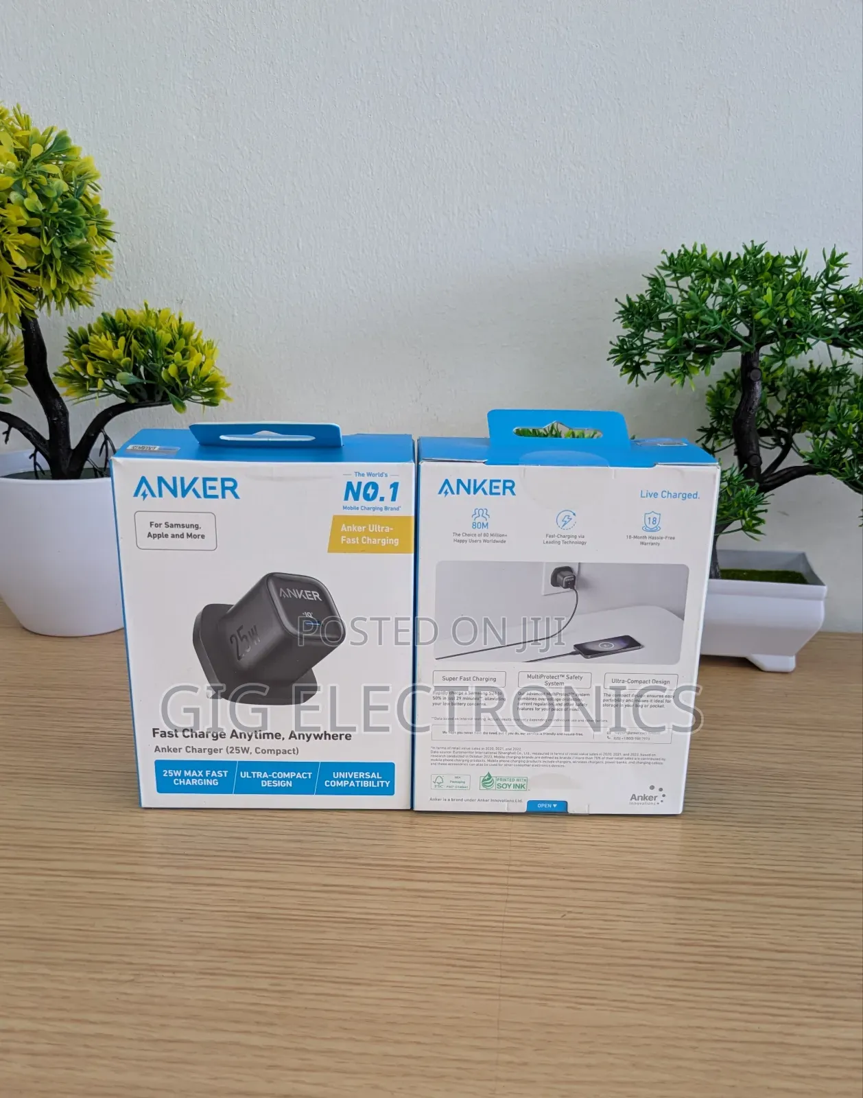 Anker Fast Charge Anytime Anywhere 25w Compact