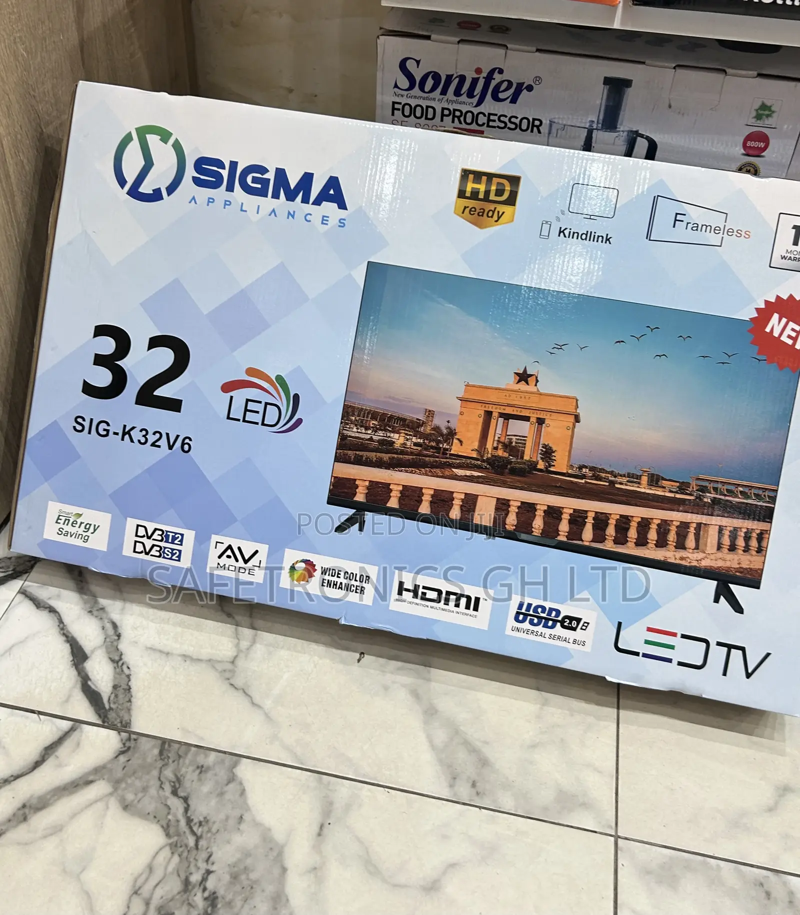 New Peaceful Led Full Hd 32” Sigma (Sig-K32v6) Tv