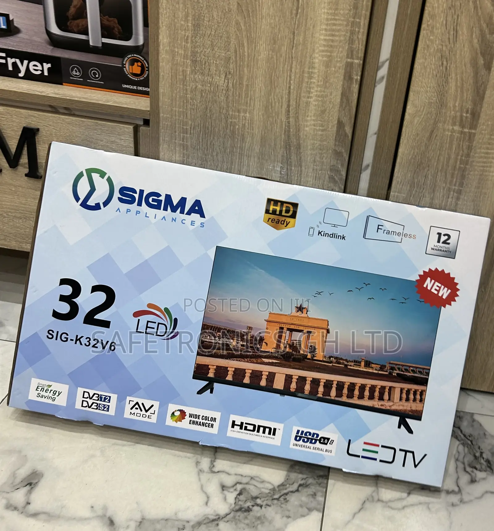 New Peaceful Led Full Hd 32” Sigma (Sig-K32v6) Tv