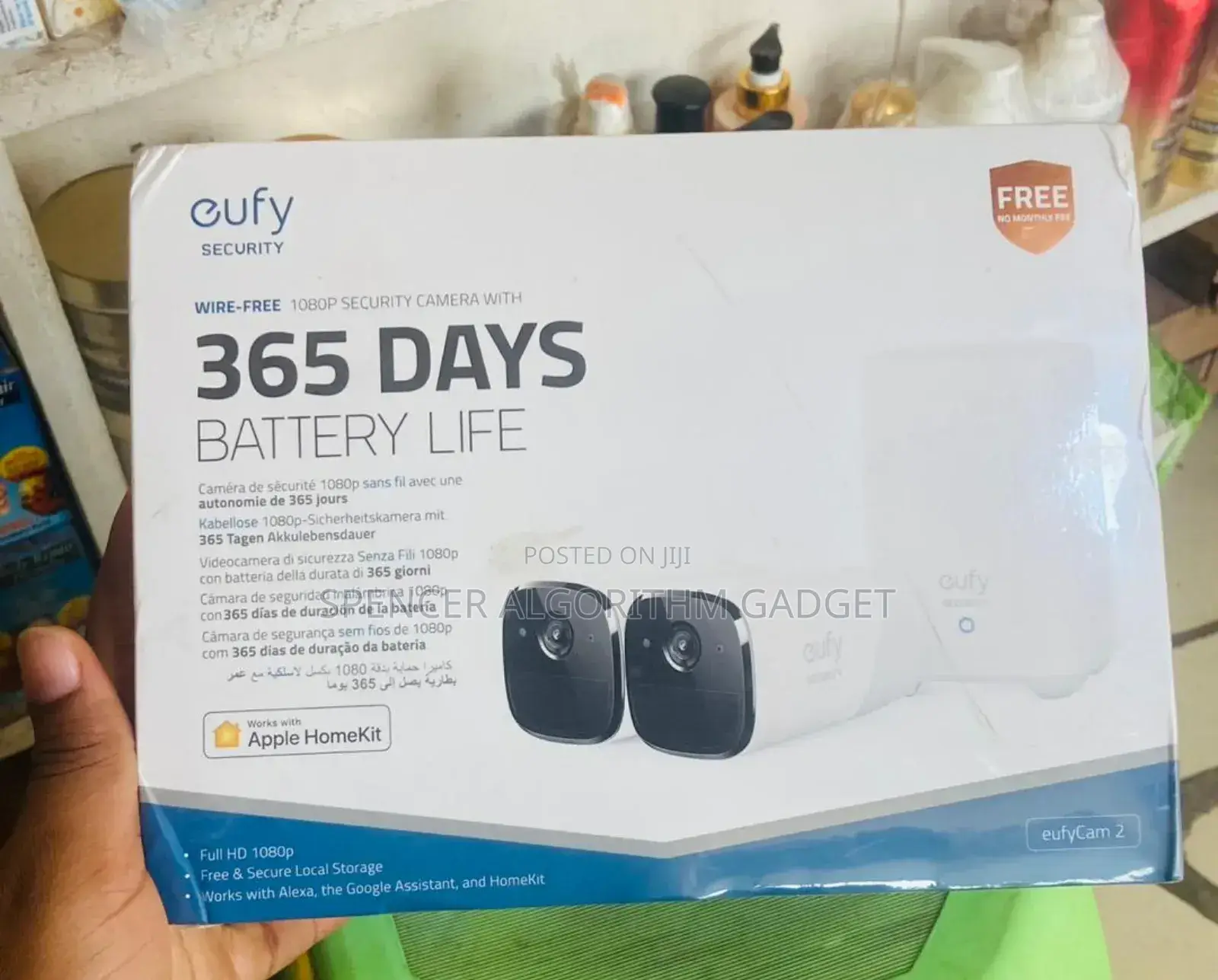 Eufy Cam 2 Wire Free Full-Hd Security 2-Camera Set