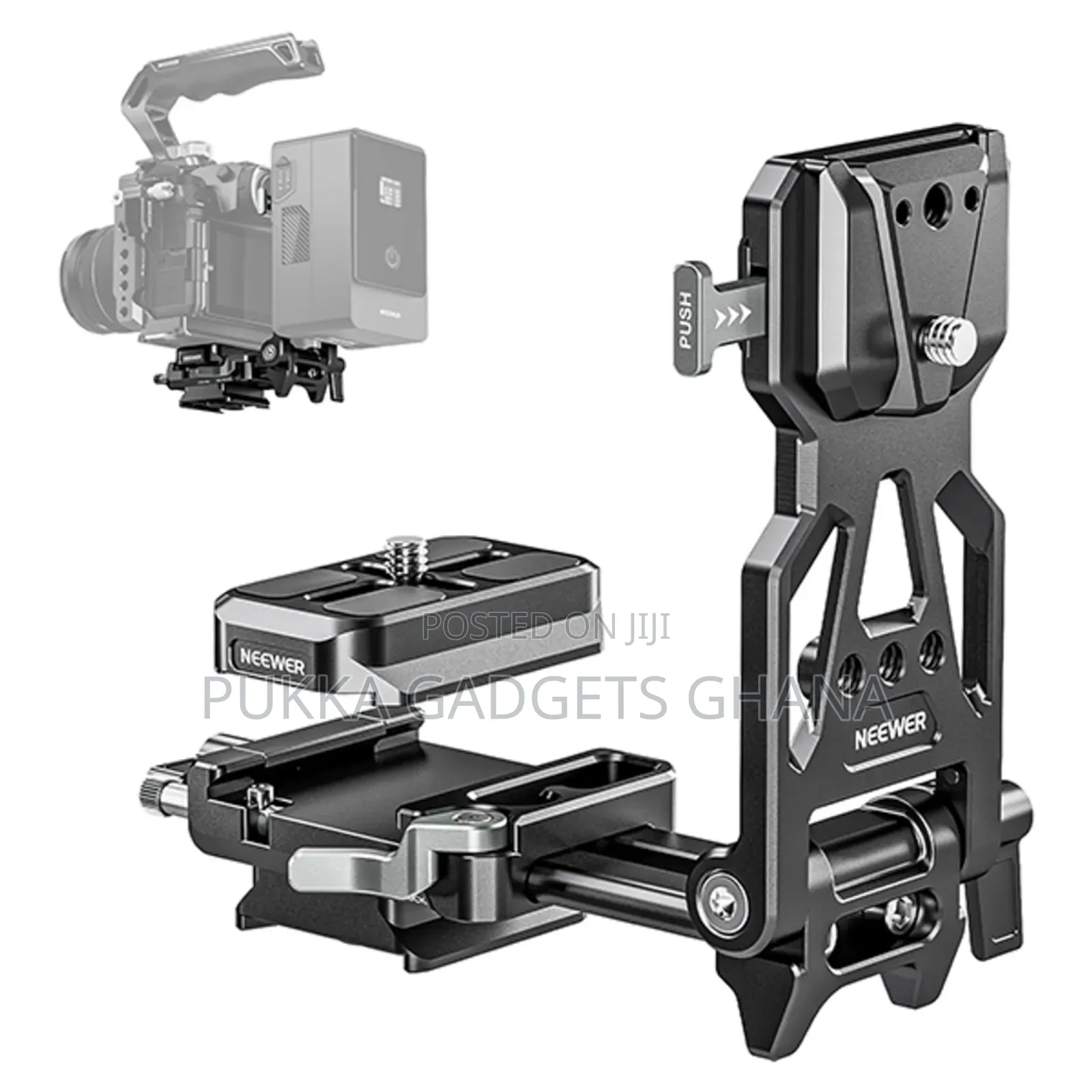 Neewer Ps015 Pro Foldable Easy Camera V Mount Plate